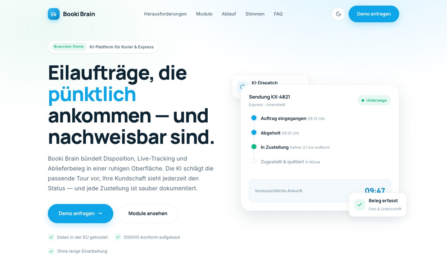 Kurier — Fresh Service
