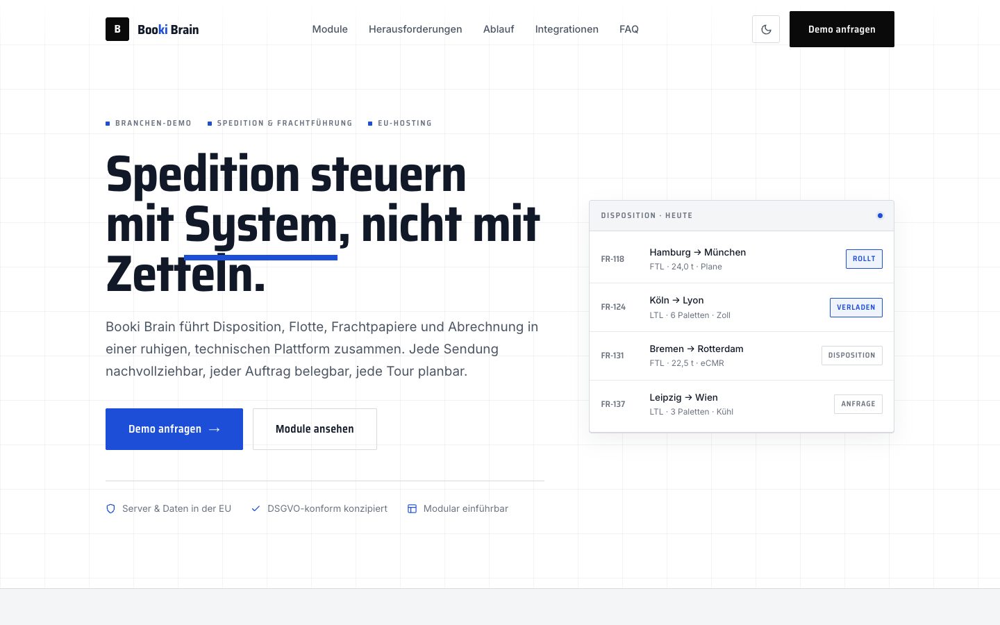 Spedition — Swiss Industrial